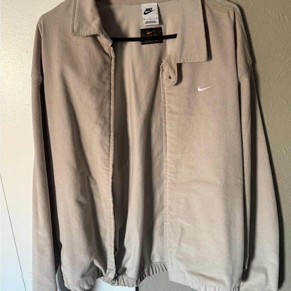 Nike Men's Light Tan Shirt Jacket